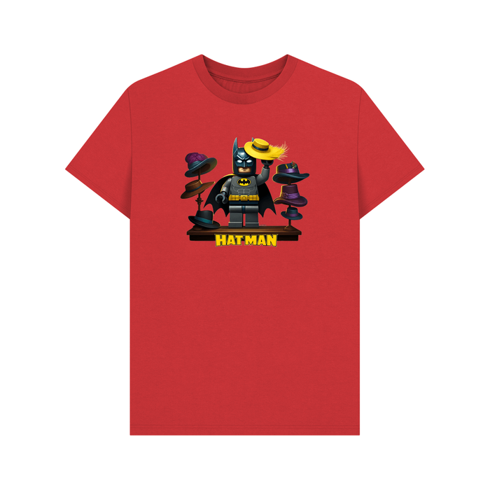 Red Hat Man - Exclusively Designed Organic Cotton Mens T-Shirt