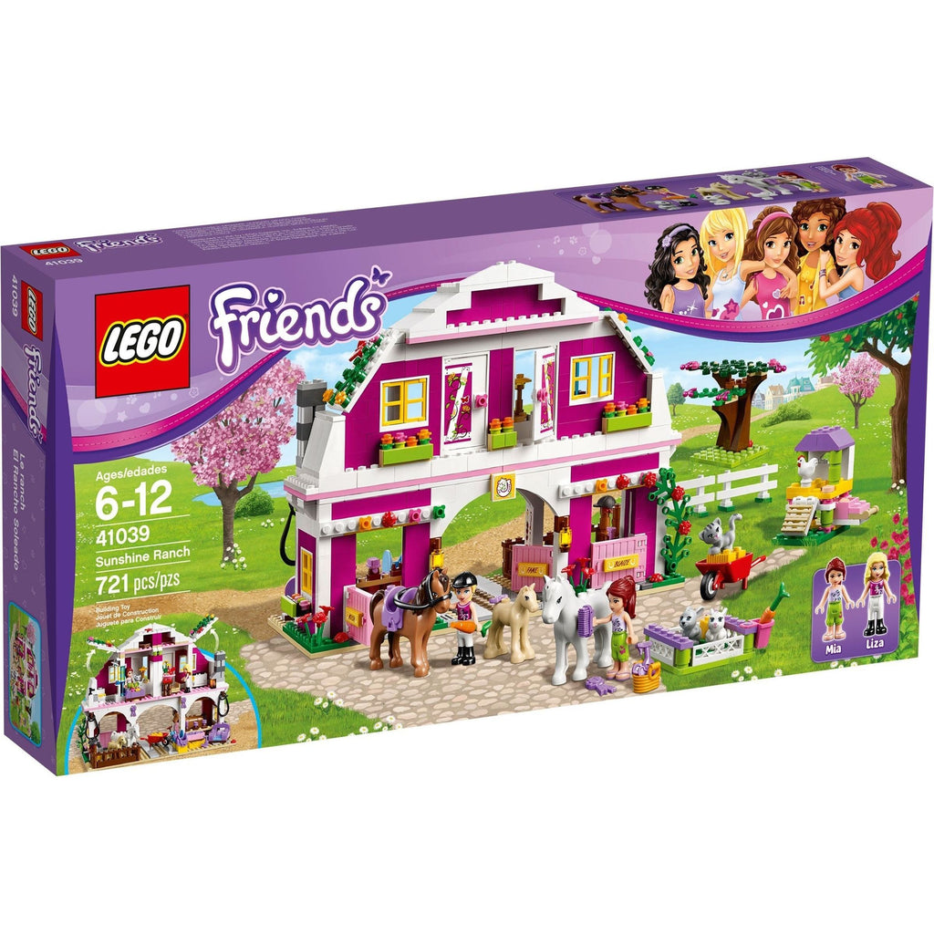 LEGO Friends 41039 Sunshine Ranch Retired LEGO set from 2015