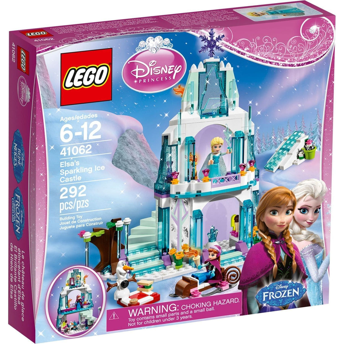 LEGO Disney Princess 41062 Elsa's Sparkling Ice Castle — Brick-a
