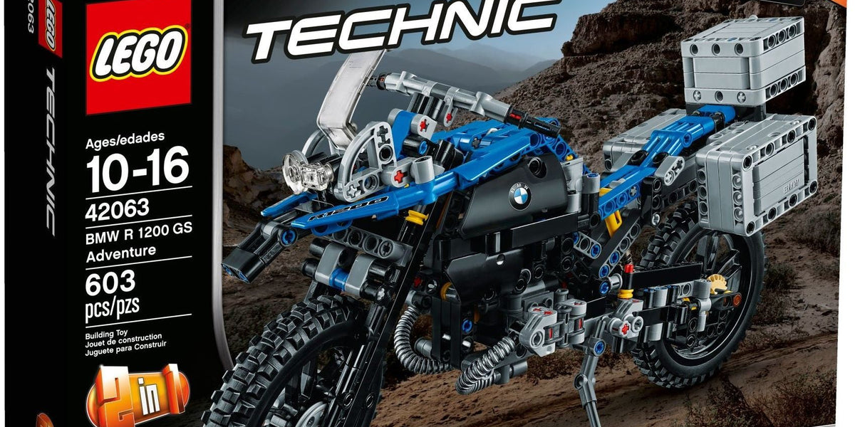 LEGO Technic 42063 BMW R 1200 GS Adventure — Brick-a-brac-uk