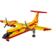 LEGO Technic 42152 Firefighter Aircraft built model with landing gear down