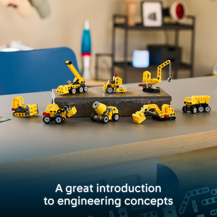 LEGO Technic 42233 Mighty Machines Series 1 - Full Set of 8
