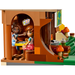 LEGO Friends 42631 Adventure Camp Tree House mini-dolls playing cards inside the tree house