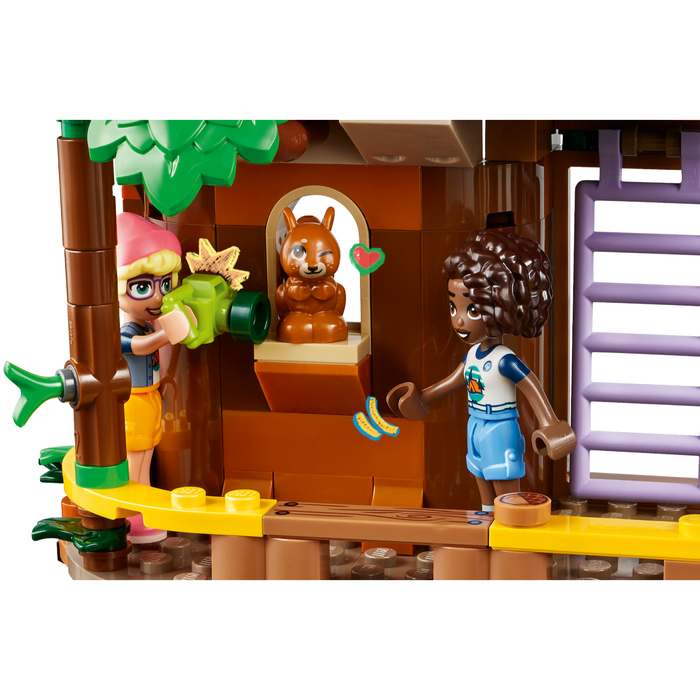 LEGO Friends 42631 Adventure Camp Tree House squirrel in its treetop hideaway
