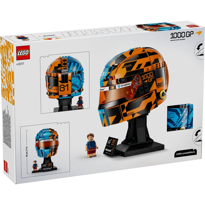 LEGO Editions 43017 McLaren Mastercard F1® Team Oscar Piastri Helmet