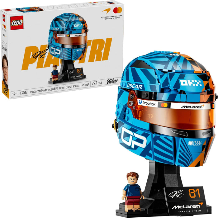 LEGO Editions 43017 McLaren Mastercard F1® Team Oscar Piastri Helmet