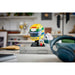 LEGO Editions 43024 Ayrton Senna Helmet helmet displayed on a shelf