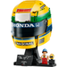 LEGO Editions 43024 Ayrton Senna Helmet built helmet with Ayrton Senna minifigure
