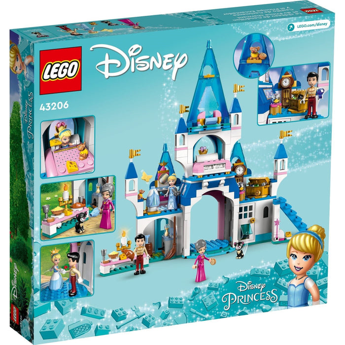 LEGO Disney 43206 Cinderella and Prince Charming's Castle