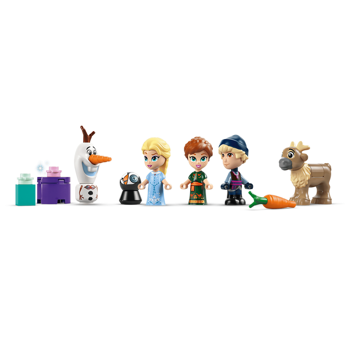 LEGO Disney 43273 Advent Calendar 2025 game board and characters