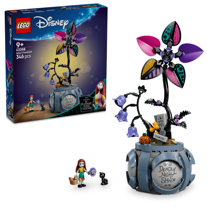LEGO 43288 Sally's Flowerpot: Disney Nightmare Before Christmas Set