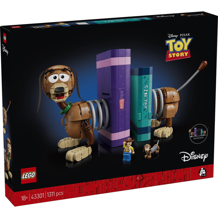 LEGO Disney 43301 Toy Story Slinky Dog Bookends