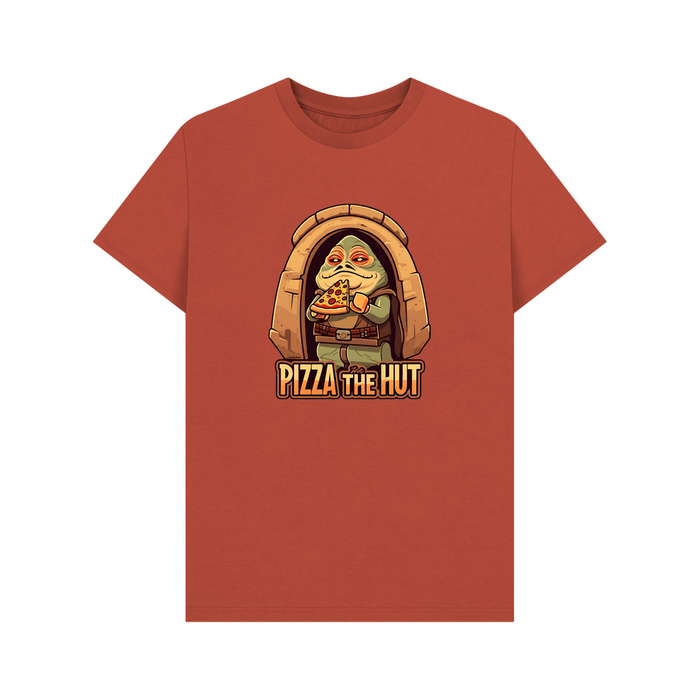 Rust Pizza The Hut - Exclusive Design Men's Organic Cotton T-Shirt