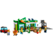 LEGO City 60347 Grocery Store built grocery store with vehicles and minifigures