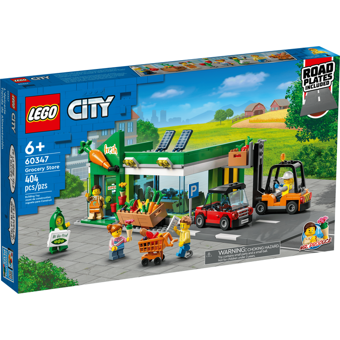 LEGO City 60347 Grocery Store box front