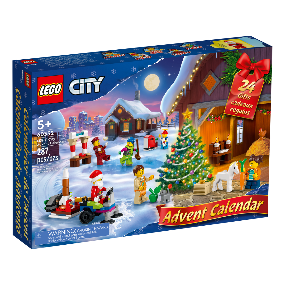 LEGO City 60352 Advent Calendar box front