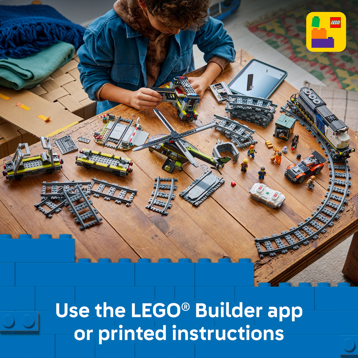 LEGO City Police Train Heist 60508 | Motorized Train Set