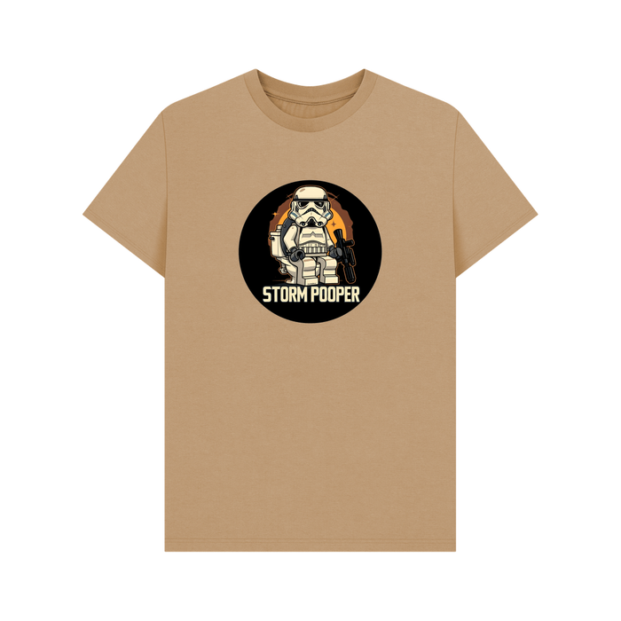 Sand Storm Pooper - Exclusive Design Men's Organic Cotton T-Shirt