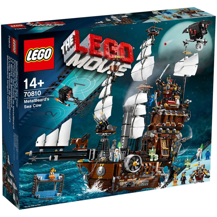 LEGO 70810 The LEGO Movie MetalBeard's Sea Cow (Creased box)