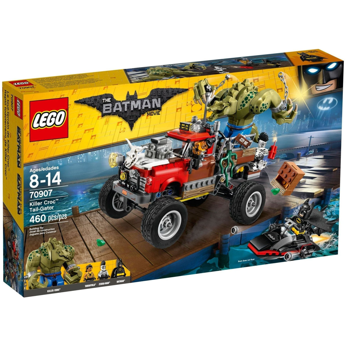 LEGO The Batman Movie 70907 Killer Croc Tail-Gator — Brick-a-brac-uk