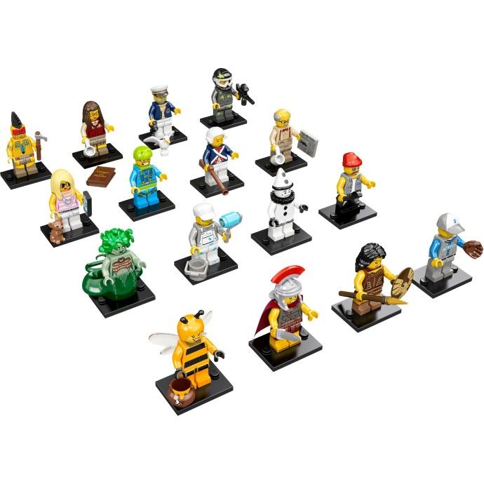 LEGO Collectable Minifigures 71001 Series 10 Full Case of 60 line-up of all 16 minifigures