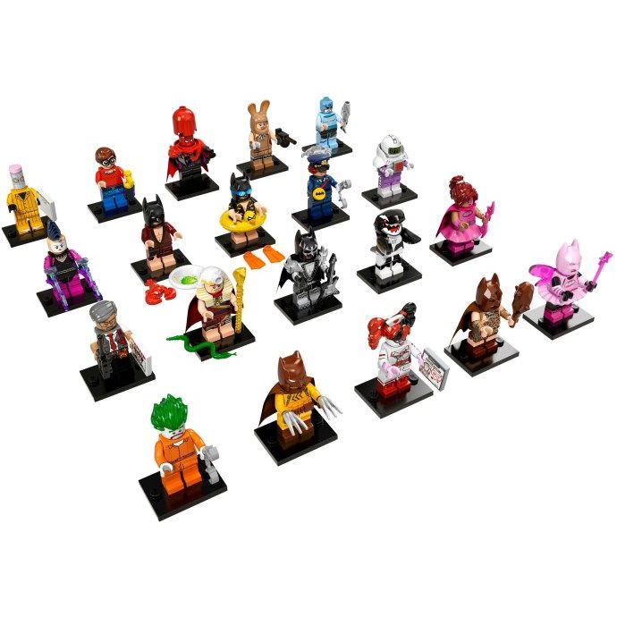 LEGO Collectable Minifigures 71017 The LEGO Batman Movie Full Case of 60 line-up of all 20 minifigures