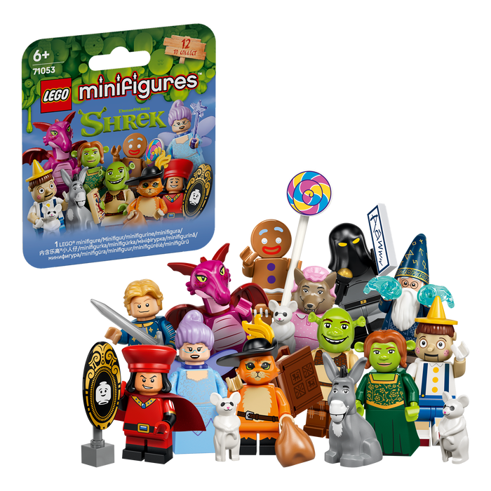 LEGO Collectable Minifigures 71053 Shrek Full set of 12