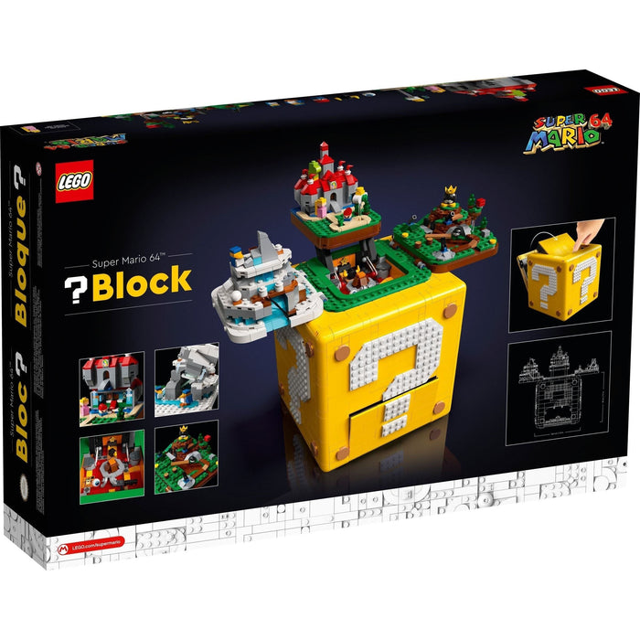 Mario Kart Mario Block Lego Set Lego Mario Question Mark Block