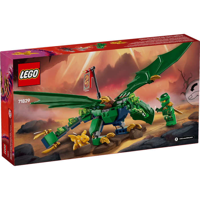 LEGO Ninjago 71829 Lloyd's Green Forest Dragon box back