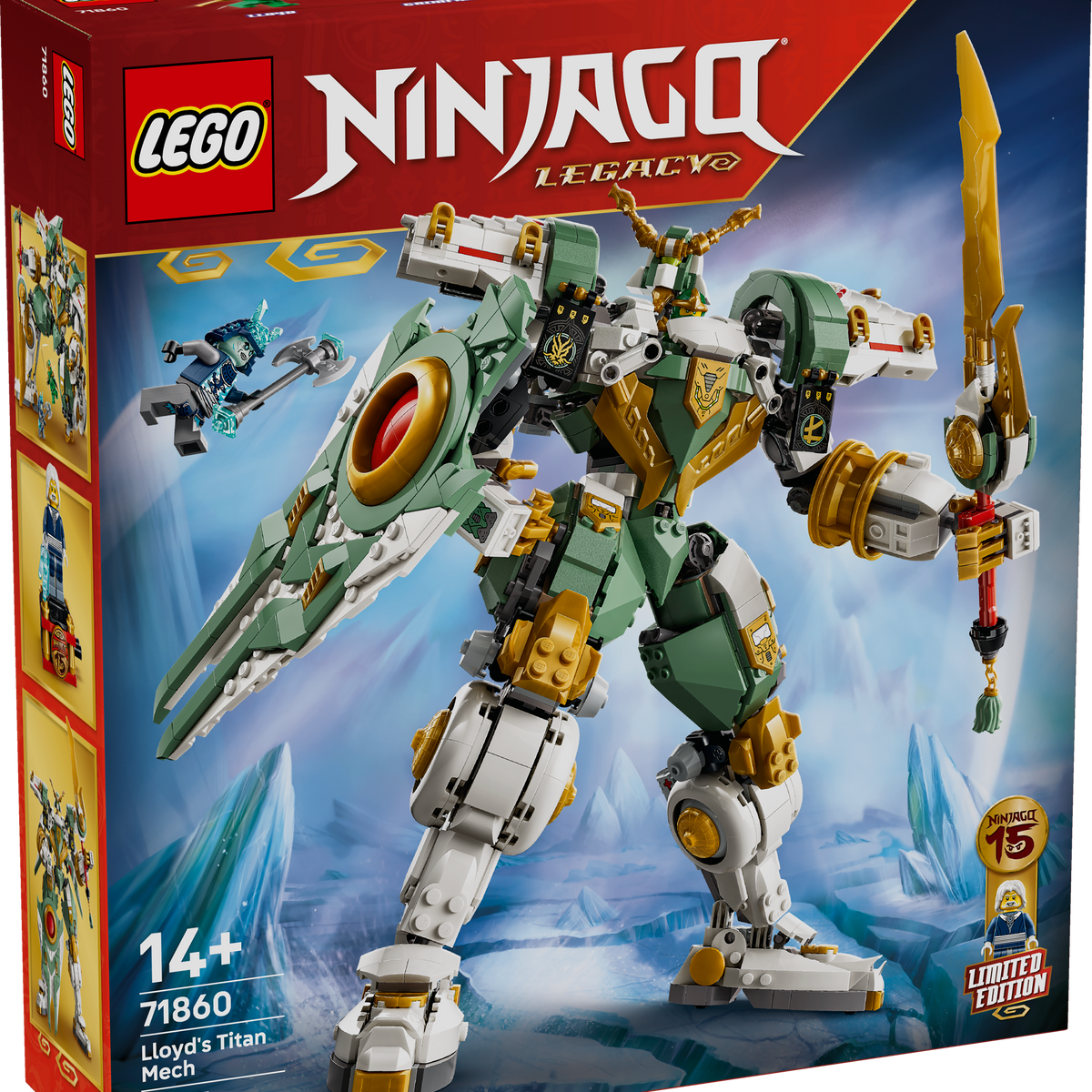 LEGO Ninjago 71860 Lloyd's Titan Mech | 15th Anniversary — Brickabrac