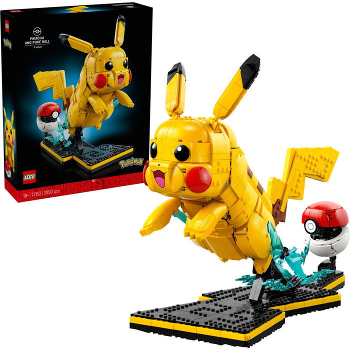 LEGO Pokémon 72152 Pikachu and Poké Ball