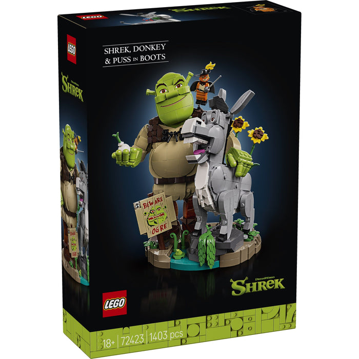 LEGO® Shrek: Shrek, Donkey & Puss in Boots Figure Kit 72423