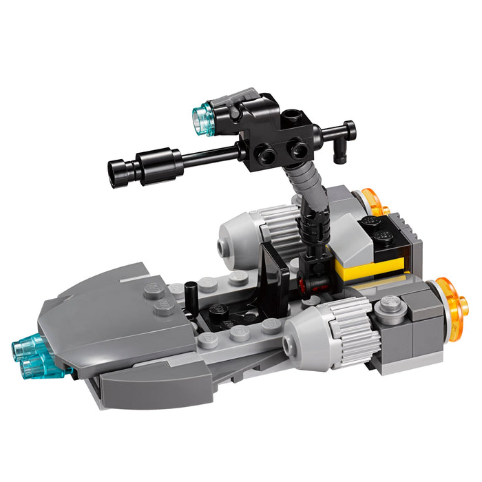 LEGO Star Wars 75131 Resistance Trooper Battle Pack side view of the speeder