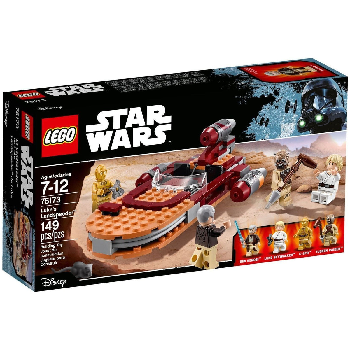 トイプー LEGO Star Wars 75173 Luke's Landspeeder — Brickabrac