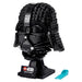 LEGO Star Wars 75304 Darth Vader Helmet built helmet on display stand with nameplate