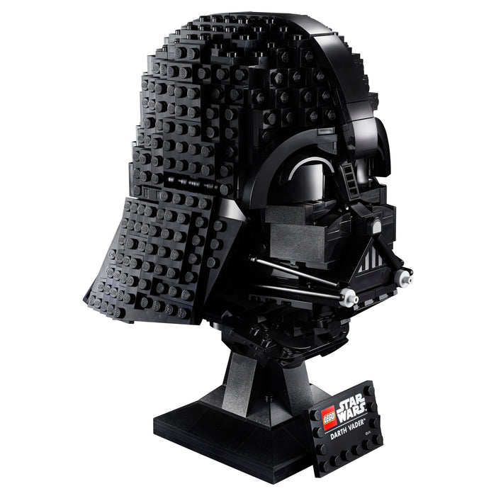 LEGO Star Wars 75304 Darth Vader Helmet side view of the helmet