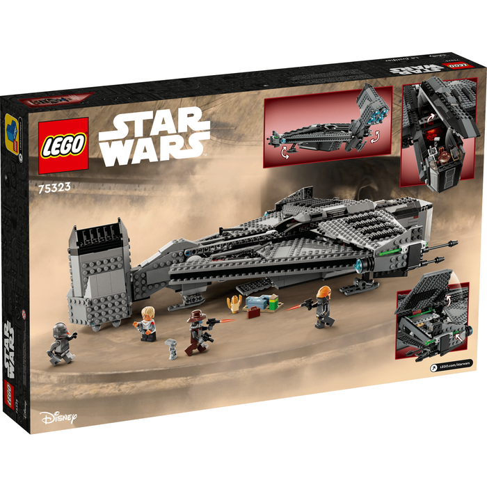 LEGO Star Wars 75323 The Justifier box back