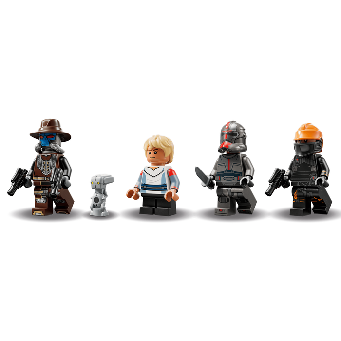 LEGO Star Wars 75323 The Justifier Cad Bane, Omega, Fennec Shand and Hunter minifigures