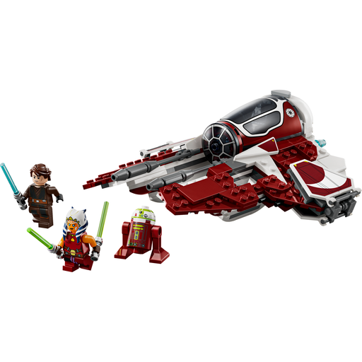 LEGO Star Wars 75401 Ahsoka's Jedi Interceptor built Jedi Interceptor with Ahsoka, Anakin and R7-A7