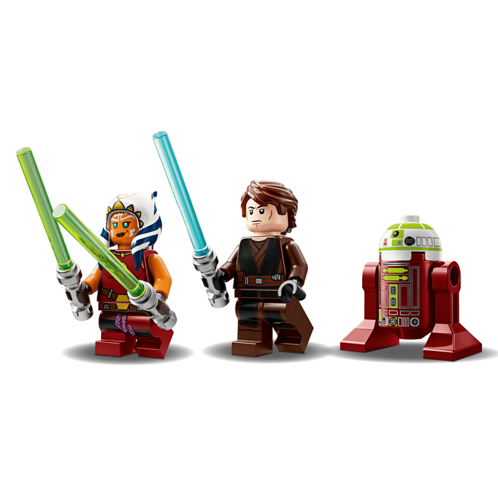 LEGO Star Wars 75401 Ahsoka's Jedi Interceptor Ahsoka Tano, Anakin Skywalker and R7-A7