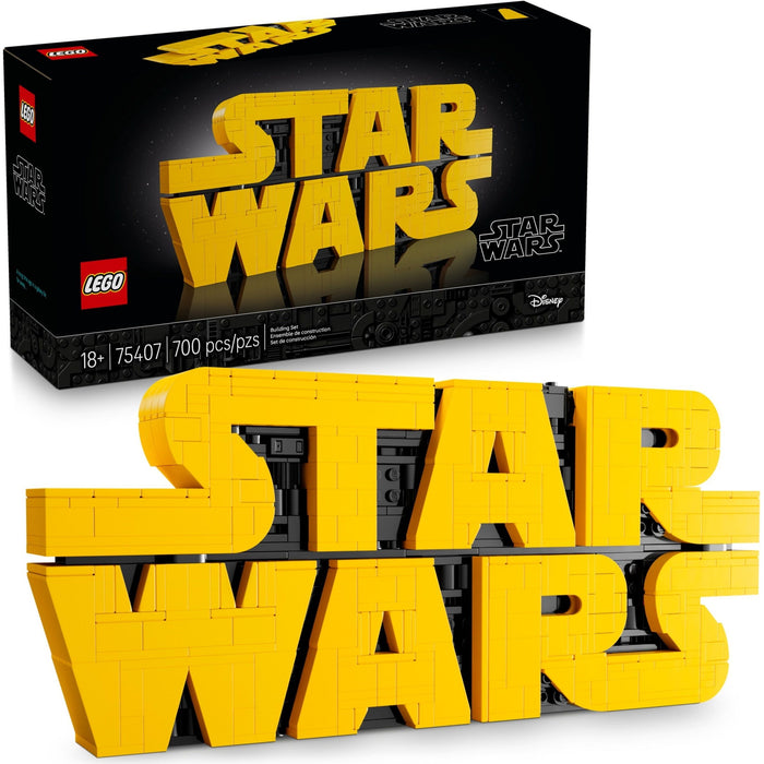 LEGO STAR WARS 75407 Brick-Built Star Wars Logo