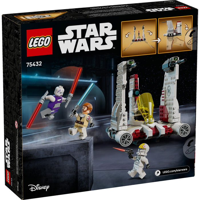 LEGO Star Wars 75432 V-19 Torrent Starfighter | Asajj Ventress & Obi-Wan Minifigures