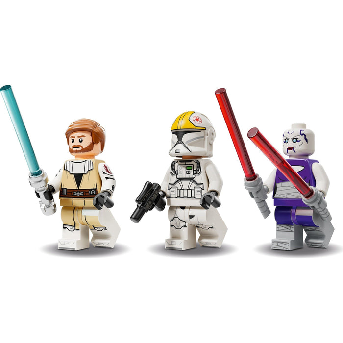 LEGO Star Wars 75432 V-19 Torrent Starfighter | Asajj Ventress & Obi-Wan Minifigures