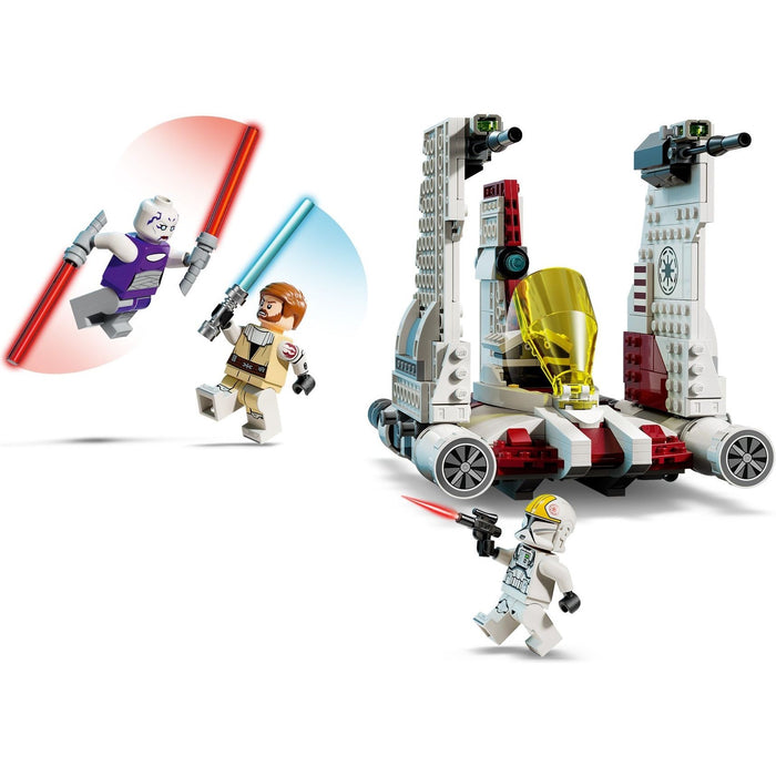 LEGO Star Wars 75432 V-19 Torrent Starfighter | Asajj Ventress & Obi-Wan Minifigures