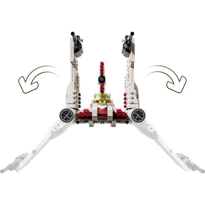 LEGO Star Wars 75432 V-19 Torrent Starfighter | Asajj Ventress & Obi-Wan Minifigures