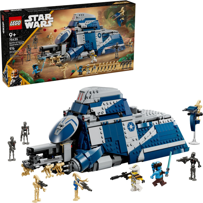 LEGO Star Wars 75435 Separatist MTT Battle of Felucia | Commander Bly & Droid Army Builder