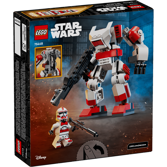 LEGO Star Wars 75448 Clone Shock Trooper Mech box back
