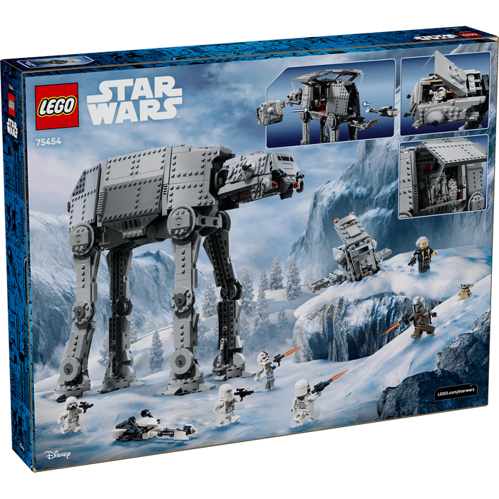 LEGO Star Wars 75454 Imperial Remnant AT-AT with INT-4 box back