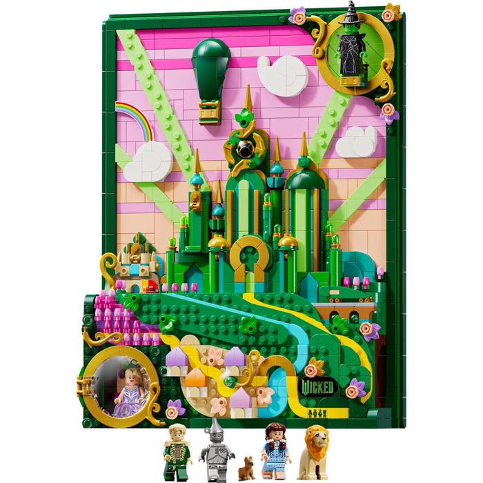 LEGO Wicked 75685 Emerald City Wall Art