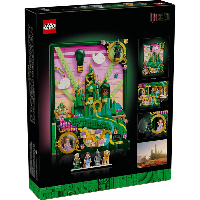 LEGO Wicked 75685 Emerald City Wall Art